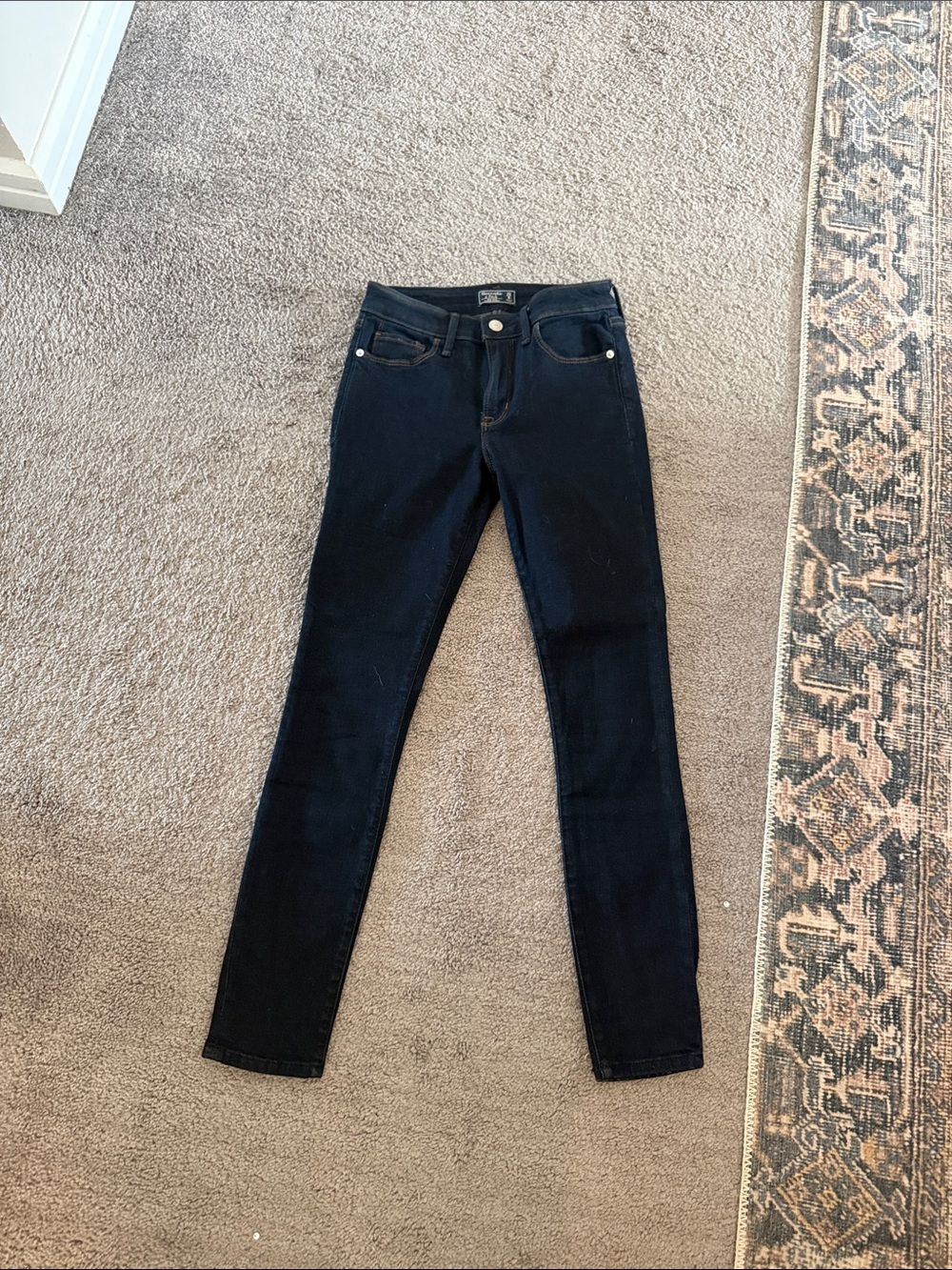 Abercrombie & Fitch Black Skinny Jeans